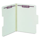 Smead® wholesale. Supertab Pressboard 2-fastener Folders With Two Safeshield Coated Fasteners, 1-3-cut Tabs, Letter Size, Gray-green, 25-box. HSD Wholesale: Janitorial Supplies, Breakroom Supplies, Office Supplies.