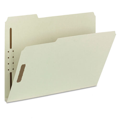 Smead® wholesale. 100% Recycled Pressboard Fastener Folders, Letter Size, Gray-green, 25-box. HSD Wholesale: Janitorial Supplies, Breakroom Supplies, Office Supplies.