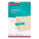 Smead® wholesale. Interior File Folders, 1-3-cut Tabs, Legal Size, Manila, 100-box. HSD Wholesale: Janitorial Supplies, Breakroom Supplies, Office Supplies.