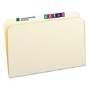 Smead® wholesale. Manila File Folders, Straight Tab, Legal Size, 100-box. HSD Wholesale: Janitorial Supplies, Breakroom Supplies, Office Supplies.