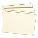 Smead® wholesale. Reinforced Tab Manila File Folders, Straight Tab, Legal Size, 11 Pt. Manila, 100-box. HSD Wholesale: Janitorial Supplies, Breakroom Supplies, Office Supplies.