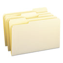Smead® wholesale. Manila File Folders, 1-3-cut Tabs, Legal Size, 100-box. HSD Wholesale: Janitorial Supplies, Breakroom Supplies, Office Supplies.