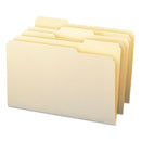 Smead® wholesale. Manila File Folders, 1-3-cut Tabs, Legal Size, 100-box. HSD Wholesale: Janitorial Supplies, Breakroom Supplies, Office Supplies.