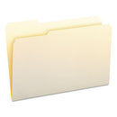 Smead® wholesale. Manila File Folders, 1-3-cut Tabs, Left Position, Legal Size, 100-box. HSD Wholesale: Janitorial Supplies, Breakroom Supplies, Office Supplies.