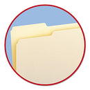 Smead® wholesale. Manila File Folders, 1-3-cut Tabs, Left Position, Legal Size, 100-box. HSD Wholesale: Janitorial Supplies, Breakroom Supplies, Office Supplies.