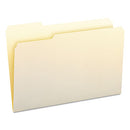 Smead® wholesale. Manila File Folders, 1-3-cut Tabs, Left Position, Legal Size, 100-box. HSD Wholesale: Janitorial Supplies, Breakroom Supplies, Office Supplies.