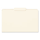 Smead® wholesale. Manila File Folders, 1-3-cut Tabs, Center Position, Legal Size, 100-box. HSD Wholesale: Janitorial Supplies, Breakroom Supplies, Office Supplies.