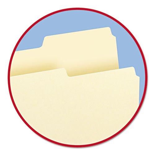 Smead® wholesale. Manila File Folders, 1-3-cut Tabs, Right Position, Legal Size, 100-box. HSD Wholesale: Janitorial Supplies, Breakroom Supplies, Office Supplies.
