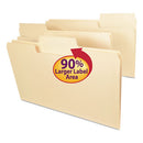 Smead® wholesale. Supertab Reinforced Guide Height Top Tab Folders, 1-3-cut Tabs, Legal Size, 11 Pt. Manila, 100-box. HSD Wholesale: Janitorial Supplies, Breakroom Supplies, Office Supplies.