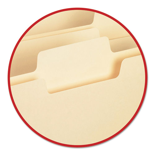Smead® wholesale. Supertab Reinforced Guide Height Top Tab Folders, 1-3-cut Tabs, Legal Size, 11 Pt. Manila, 100-box. HSD Wholesale: Janitorial Supplies, Breakroom Supplies, Office Supplies.