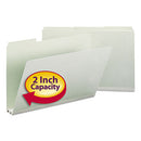 Smead® wholesale. Expanding Recycled Heavy Pressboard Folders, 1-3-cut Tabs, 2" Expansion, Legal Size, Gray-green, 25-box. HSD Wholesale: Janitorial Supplies, Breakroom Supplies, Office Supplies.