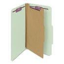 Smead® wholesale. Pressboard Classification Folders With Safeshield Coated Fasteners, 2-5 Cut, 1 Divider, Legal Size, Gray-green, 10-box. HSD Wholesale: Janitorial Supplies, Breakroom Supplies, Office Supplies.