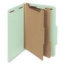 Smead® wholesale. 100% Recycled Pressboard Classification Folders, 2 Dividers, Legal Size, Gray-green, 10-box. HSD Wholesale: Janitorial Supplies, Breakroom Supplies, Office Supplies.