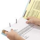 Smead® wholesale. Six-section Pressboard Top Tab Classification Folders With Safeshield Fasteners, 2 Dividers, Legal Size, Blue, 10-box. HSD Wholesale: Janitorial Supplies, Breakroom Supplies, Office Supplies.