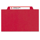 Smead® wholesale. Six-section Pressboard Top Tab Classification Folders With Safeshield Fasteners, 2 Dividers, Legal Size, Bright Red, 10-box. HSD Wholesale: Janitorial Supplies, Breakroom Supplies, Office Supplies.