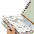 Smead® wholesale. Pressboard Classification Folders With Safeshield Coated Fasteners, 2-5 Cut, 2 Dividers, Legal Size, Gray-green, 10-box. HSD Wholesale: Janitorial Supplies, Breakroom Supplies, Office Supplies.