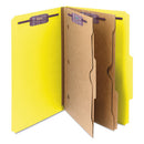 Smead® wholesale. 6-section Pressboard Top Tab Pocket-style Classification Folders With Safeshield Fasteners, 2 Dividers, Legal, Yellow, 10-bx. HSD Wholesale: Janitorial Supplies, Breakroom Supplies, Office Supplies.