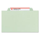 Smead® wholesale. Pressboard Classification Folders With Safeshield Coated Fasteners, 2-5 Cut, 3 Dividers, Legal Size, Gray-green, 10-box. HSD Wholesale: Janitorial Supplies, Breakroom Supplies, Office Supplies.