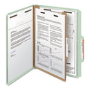 Smead® wholesale. 100% Recycled Pressboard Classification Folders, 3 Dividers, Legal Size, Gray-green, 10-box. HSD Wholesale: Janitorial Supplies, Breakroom Supplies, Office Supplies.