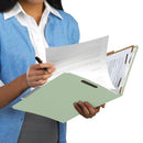 Smead® wholesale. 100% Recycled Pressboard Classification Folders, 3 Dividers, Legal Size, Gray-green, 10-box. HSD Wholesale: Janitorial Supplies, Breakroom Supplies, Office Supplies.