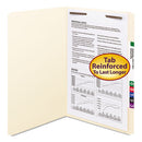 Smead® wholesale. Top Tab 1-fastener Folders, Straight Tab, Legal Size, 11 Pt. Manila, 50-box. HSD Wholesale: Janitorial Supplies, Breakroom Supplies, Office Supplies.