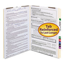 Smead® wholesale. Top Tab 2-fastener Folders, Straight Tab, Legal Size, 11 Pt. Manila, 50-box. HSD Wholesale: Janitorial Supplies, Breakroom Supplies, Office Supplies.