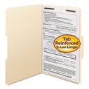 Smead® wholesale. Top Tab 1-fastener Folders, 1-3-cut Tabs, Legal Size, 11 Pt. Manila, 50-box. HSD Wholesale: Janitorial Supplies, Breakroom Supplies, Office Supplies.