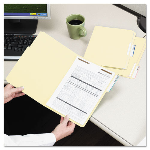 Smead® wholesale. Top Tab 2-fastener Folders, 1-3-cut Tabs, Legal Size, 11 Pt. Manila, 50-box. HSD Wholesale: Janitorial Supplies, Breakroom Supplies, Office Supplies.