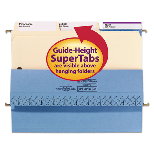Smead® wholesale. Supertab Reinforced Guide Height 2-fastener Folders, 1-3-cut Tabs, Legal Size, 14 Pt. Manila, 50-box. HSD Wholesale: Janitorial Supplies, Breakroom Supplies, Office Supplies.