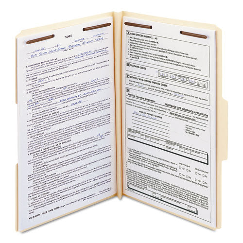 Smead® wholesale. Top Tab Manila Expansion 2-fastener Folders, 1-3-cut Tabs, Legal Size, 50-box. HSD Wholesale: Janitorial Supplies, Breakroom Supplies, Office Supplies.