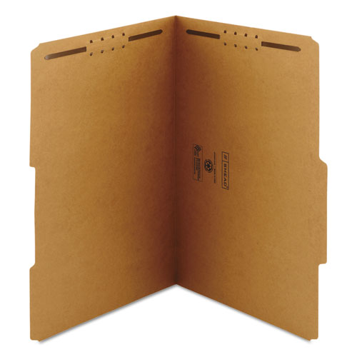 Smead® wholesale. Top Tab 2-fastener Folders, 2-5-cut Tabs, Right Of Center, Legal Size, 11 Pt. Kraft, 50-box. HSD Wholesale: Janitorial Supplies, Breakroom Supplies, Office Supplies.