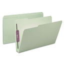 Smead® wholesale. Recycled Pressboard Folders With Two Safeshield Coated Fasteners, 1-3-cut Tabs, 2" Expansion, Legal Size, Gray-green, 25-box. HSD Wholesale: Janitorial Supplies, Breakroom Supplies, Office Supplies.