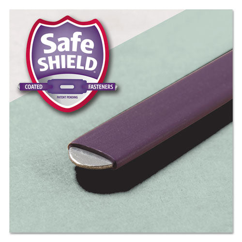 Smead® wholesale. Recycled Pressboard Folders With Two Safeshield Coated Fasteners, 1-3-cut Tabs, 3" Expansion, Legal Size, Gray-green, 25-box. HSD Wholesale: Janitorial Supplies, Breakroom Supplies, Office Supplies.