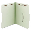 Smead® wholesale. 100% Recycled Pressboard Fastener Folders, Legal Size, Gray-green, 25-box. HSD Wholesale: Janitorial Supplies, Breakroom Supplies, Office Supplies.
