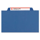 Smead® wholesale. Expanding Recycled Heavy Pressboard Folders, 1-3-cut Tabs, 1" Expansion, Letter Size, Dark Blue, 25-box. HSD Wholesale: Janitorial Supplies, Breakroom Supplies, Office Supplies.