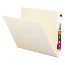 Smead® wholesale. Heavyweight Manila End Tab Folders, 9.5" Front, 1-ply Straight Tab, Letter Size, 100-box. HSD Wholesale: Janitorial Supplies, Breakroom Supplies, Office Supplies.