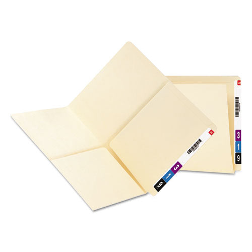 Smead® wholesale. Heavyweight Manila End Tab Pocket Folders With Front And Back Pockets, Straight Tab, Letter Size, 25-box. HSD Wholesale: Janitorial Supplies, Breakroom Supplies, Office Supplies.