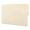 Smead® wholesale. Heavyweight Manila End Tab Folders, 9" Front, 1-2-cut Tabs, Top Position, Letter Size, 100-box. HSD Wholesale: Janitorial Supplies, Breakroom Supplies, Office Supplies.