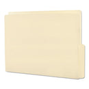 Smead® wholesale. Heavyweight Manila End Tab Folders, 9" Front, 1-2-cut Tabs, Bottom Position, Letter Size, 100-box. HSD Wholesale: Janitorial Supplies, Breakroom Supplies, Office Supplies.