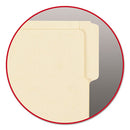 Smead® wholesale. Heavyweight Manila End Tab Folders, 9" Front, 1-3-cut Tabs, Letter Size, 100-box. HSD Wholesale: Janitorial Supplies, Breakroom Supplies, Office Supplies.