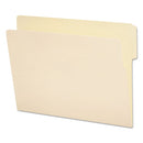 Smead® wholesale. Heavyweight Manila End Tab Folders, 9" Front, 1-3-cut Tabs, Top Position, Letter Size, 100-box. HSD Wholesale: Janitorial Supplies, Breakroom Supplies, Office Supplies.