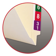 Load image into Gallery viewer, Smead® wholesale. 100% Recycled Manila End Tab Folders, Straight Tab, Letter Size, 100-box. HSD Wholesale: Janitorial Supplies, Breakroom Supplies, Office Supplies.