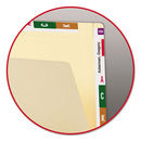 Smead® wholesale. Heavyweight Manila End Tab Conversion File Folders, Straight Tab, Letter Size, 100-box. HSD Wholesale: Janitorial Supplies, Breakroom Supplies, Office Supplies.
