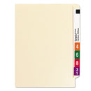 Smead® wholesale. Heavyweight Manila End Tab Expansion Folders, Straight Tab, Letter Size, 50-box. HSD Wholesale: Janitorial Supplies, Breakroom Supplies, Office Supplies.