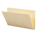 Smead® wholesale. Extended End Tab Manila Folders, Straight Tab, Legal Size, 100-box. HSD Wholesale: Janitorial Supplies, Breakroom Supplies, Office Supplies.