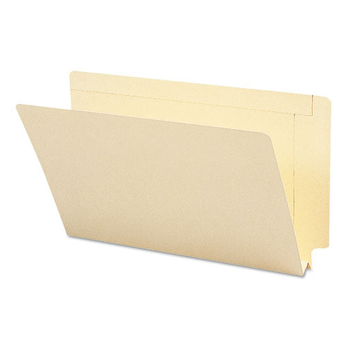 Smead® wholesale. Heavyweight Manila End Tab Expansion Folders, Straight Tab, Legal Size, 50-box. HSD Wholesale: Janitorial Supplies, Breakroom Supplies, Office Supplies.