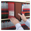 Smead® wholesale. End Tab Pressboard Classification Folders With Safeshield Coated Fasteners, 2 Dividers, Legal Size, Red, 10-box. HSD Wholesale: Janitorial Supplies, Breakroom Supplies, Office Supplies.