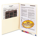 Smead® wholesale. Heavyweight Manila End Tab Pocket Folders With One Fastener, Straight Tab, Letter Size, 50-box. HSD Wholesale: Janitorial Supplies, Breakroom Supplies, Office Supplies.