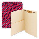 Smead® wholesale. Heavyweight Manila End Tab Pocket Folders With One Fastener, Straight Tab, Letter Size, 50-box. HSD Wholesale: Janitorial Supplies, Breakroom Supplies, Office Supplies.