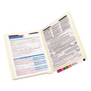 Smead® wholesale. Tuff Laminated 2-fastener Folders With Reinforced Tab, Straight Tab, Letter Size, Manila, 50-box. HSD Wholesale: Janitorial Supplies, Breakroom Supplies, Office Supplies.